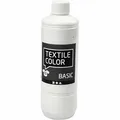 Creativ Company Textilfarbe, Weiß, 500 ml, 1 Flasche | 34154 | 2024