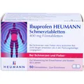 HEUMANN PHARMA GmbH & Co. Generica KG IBUPROFEN Heumann Schmerztabletten 400 mg 50 St.