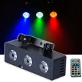 E-Lektron MS-3 Multi-Spot 3-fach LED Strahler R/G/B Musiktakt gesteuert - NEU