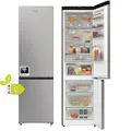 Gorenje Kühlgefrierkombination NoFrost Plus Edelstahl WLAN 203cm C 413L Großraum