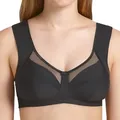 Anita Damen Komfort Entlastungs-BH Clara BH, Schwarz (Schwarz 001), 85E EU