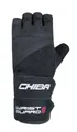 Chiba Trainingshandschuhe Fitness Handschuhe Wristguard IV schwarz - 1 Paar