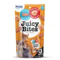 INABA Juicy Bites 98% Hühnerfleich 29% Protein Kalorienarm Katzen Leckerlies, No Grain, No Sugar, Keine Nebenerzeugnisse, Köstliche und Weiche Katzenleckerlis in Kleinen Häppchen 33.9 g (1er Pack)