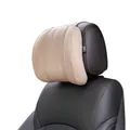Forbell Auto Kopfstütze Kissen – Weiches Memory Foam Auto Nackenkissen für Kopfstütze, Ergonomisches Car Headrest für Kopf- und Nackenstütze, Entlastung beim Fahren und Ausruhen (Beige)