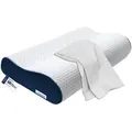 casimum Orthopädisches, Weiß, Textil, Füllung: Viskoelastischer Kern, 30x60 cm, Oeko-Tex® Standard 100, Schlaftextilien, Kopfkissen & Nackenkissen, Nackenkissen