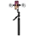 ROLLEI Easy Creator Quadpod Smartphone-Halterung mit AI Tracking + LED Kit