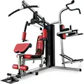 Sportstech Kraftstation HGX200, 45in1, 45+ Übungsvarianten inkl. Boxsackhalterung & Stepper, Ganzkörpertraining, robustes EVA-Polstermaterial für hohen Komfort