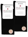 Occulto Damen Diabetiker Socken 10er Pack (Modell: Julia) Schwarz 35-38