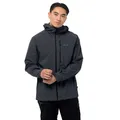 Jack Wolfskin Wander-Funktionsjacke Go Hike (wind-/wasserdicht) phantomgrau Herren, Größe: L