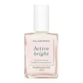 MANUCURIST Active Bright Nagellack Nagelpflege & Nagelweicher Bio-basiert - Extra starker Nagelhärter brüchige Nägel mit Farbe, weißer Nagellack - Aufhellender Nail Polish - Nagelpflegeprodukte