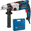 Bosch Bohrmaschine GSB 21-2 RCT Schlagbohrmaschine, 1300 W, mit Tiefenanschlag und Koffer