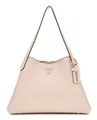 GUESS Sora Girlfriend Carryall Schultertasche Stone beige Neu