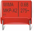 WIMA Folienkondensator, 0,1 UF, 305 V-, radial, RM 10, MKX2AW31003I00KSSD