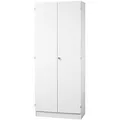 HAMMERBACHER Aktenschrank Haziender, V6100/W/W/SG weiß 4 Fachböden 80,0 x 42,0 x 200,4 cm
