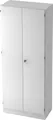 HAMMERBACHER Aktenschrank Schrank Solid 5 OH BxTxH 80x42x200,4cm Sockelblende Griff SG Weiß/Weiß