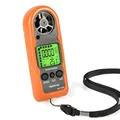 Anemometer Mini Windmesser Digital Windmessgerät, 816B Wind Gauge Messen Luft...