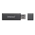 Intenso Alu Line Typ-A 32GB USB-Stick Anthrazit Mit Schutzkappe, bis zu 28 MB/s,