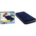 INTEX samtige aufblasbare Schlafmatratze - 191 x 76 cm - Blau