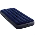 Intex Einzelmatratze 191x76x25 cm, blau mit Reparatur-Set