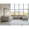 MIUFORM Flex Felix - Modulares 8-Sitzer Panorama-Ecksofa - 337x265cm - Modulsofa Couch - Beige