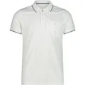 CMP Herren Piquet Polo T-Shirt (Größe L, weiss)