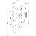 Assa Abloy effeff Sicherheitsschloss 709 709X601PZ---G45