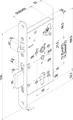 Assa Abloy effeff Sicherheitsschloss 709 709X601PZ---G45 Türöffner