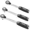 TECPO Umschaltknarren 1/4" / 3/8" / 1/2" Ratschen Knarre...