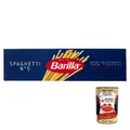 12x Barilla Lange Nudeln Pasta Spaghetti 500g N. 5 + Italian Gourmet polpa 400g