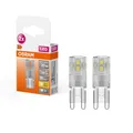 2er Pack OSRAM LED PIN G9 Stiftsockel 1,9W wie 20W warmweißes Licht