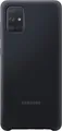 Original Samsung EF-PA715TP Galaxy A71 Silikon Case Cover Schutzhülle Scharz