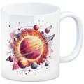 speecheese Tasse Sonnensystem Planeten Kaffeebecher