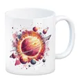 Sonnensystem Planeten Kaffeebecher