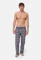 DANISH ENDURANCE Pyjamahose Pyjama Herren Schlafanzug aus Baumwolle, weiche Lounge-Hose mit Taschen
