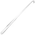 TelMo 70cm Schuhanzieher aus Metall, sehr stabile Ausführung, lang Schuhlöffel