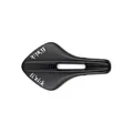 Fizik Transiro Aeris R1 Kurzstrecken-Triathlon-Fahrradsattel, karbonverstärkte Schale und Carbon-Schienen, 135 mm Breite, Schwarz