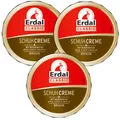 3x Erdal Classic Schuhcreme DOSE Braun pflegt schützt & frischt Farbe auf