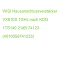 WISI Hausanschlussverstärker VX810S 1GHz nach KDG 1TS140 21dB 74123 (40100567412