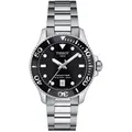 Tissot Seastar 1000 Quarz, schwarzes Zifferblatt, 36 mm, Edelstahl