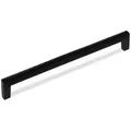 SO-TECH® Möbelgriff Bügelgriff BLACKLINE I schwarz matt, Schrankgriff Aluminium (1-St), Bohrlochabstand (BA) 224 mm, inkl. M4 Befestigungsschrauben schwarz Bohrlochabstand: 224 mm | 1 cm x 23.4 cm x 2.8 cm