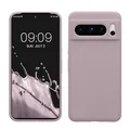 kwmobile Handyhülle für Google Pixel 8 Pro Hülle, für Pixel 8 Pro Case - Hülle Silikon - kabelloses Laden - Purple Cloud