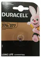 Duracell Silberoxid-Knopfbatterie, 1,55V, D377, SR66, 1er Blister, 1 Stk.