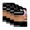 4x Duracell 377 Uhrenbatterie 1,55 V SR626SW SR66 AG4 LR626 Silberoxid