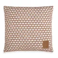 KNIT FACTORY - Mila Kissen - Beige/Marron - 50x50 cm