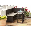 MERXX Gartenmöbelset, Metall/Kunststoff, 2-teilig - braun
