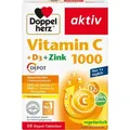 Vitamin C 1000 + D3 + Zink Depot (30 Tabletten)