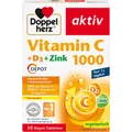 Vitamin C 1000 + D3 + Zink Depot (30 Tabletten)