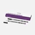 MONT BLANC Tintenroller Minen M Amethyst Violett Tinten Schreiber Refill 2 Stück
