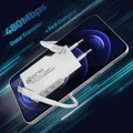 prio Mfi Set (30W Dual GaN Ladegerät + Lightning - USB C Kabel) weiss (30 W, 2 Ports) (PCS-1105)