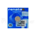 1 X Renata 364 Silberoxid Batterie 1.55V SR621W SR60 Uhr SR65 0% Mercury